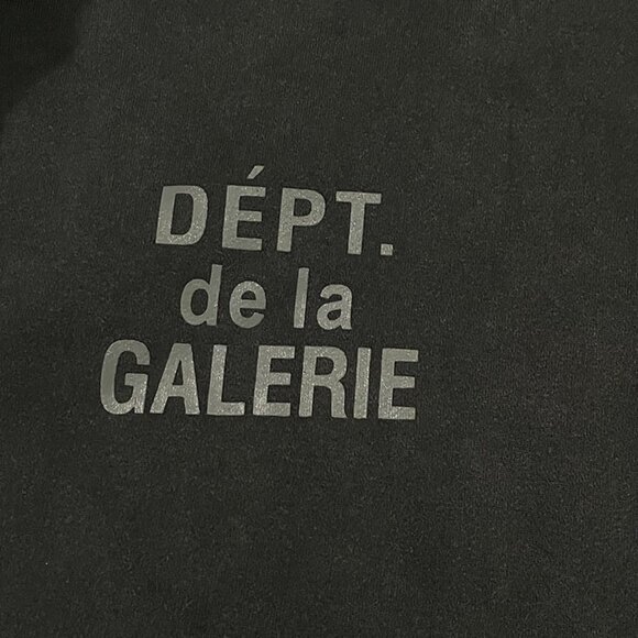 Gallery Dept Black Hooded Casual Sportswear Top - Picture 4 of 8